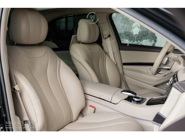 Mercedes-Benz S-KLASSE 350d 4-M Lang AMG Plus Rij-assistentie Plus|4xMassage/stoelkoeling|Entertainment|Softclose|20"|HUD|Keyless|360°|New Service