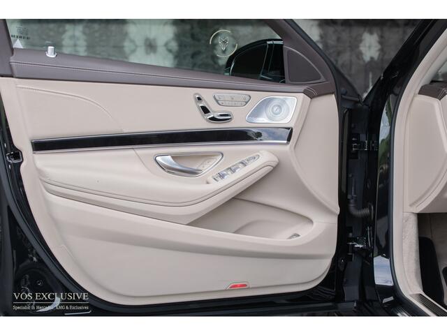 Mercedes-Benz S-KLASSE 350d 4-M Lang AMG Plus Rij-assistentie Plus|4xMassage/stoelkoeling|Entertainment|Softclose|20"|HUD|Keyless|360°|New Service