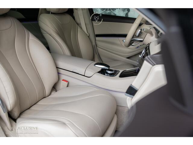 Mercedes-Benz S-KLASSE 350d 4-M Lang AMG Plus Rij-assistentie Plus|4xMassage/stoelkoeling|Entertainment|Softclose|20"|HUD|Keyless|360°|New Service