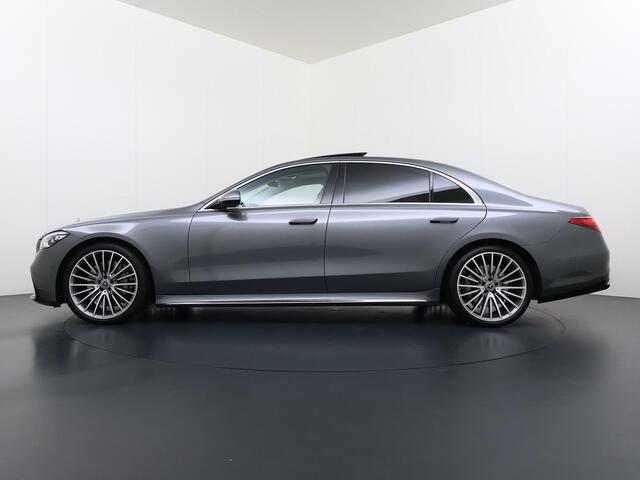 Mercedes-Benz S-KLASSE 580 4MATIC Lang AMG Line | Burmester 4D | HUD | Pano | Stoelventilatie