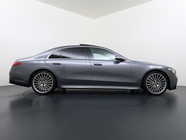 Mercedes-Benz S-KLASSE 580 4MATIC Lang AMG Line | Burmester 4D | HUD | Pano | Stoelventilatie