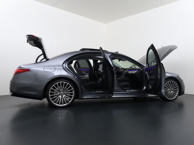 Mercedes-Benz S-KLASSE 580 4MATIC Lang AMG Line | Burmester 4D | HUD | Pano | Stoelventilatie