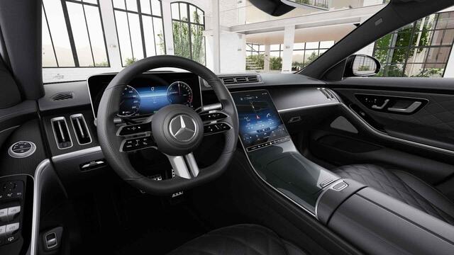 Mercedes-Benz S-KLASSE 580 e Lang AMG Line | Digital Light | Rear Executive pakket | 20" lichtmetalen velgen | Chauffeurspakket | Burmester | Panoramadak |