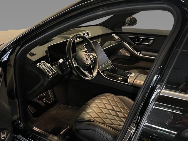 Mercedes-Benz S-KLASSE 580e 4MATIC AMG Line Pano l Burmester l HUD l 360 camera l Achterasbesturing l Rear executive l Dealer onderhouden l Proefrit op afspraak