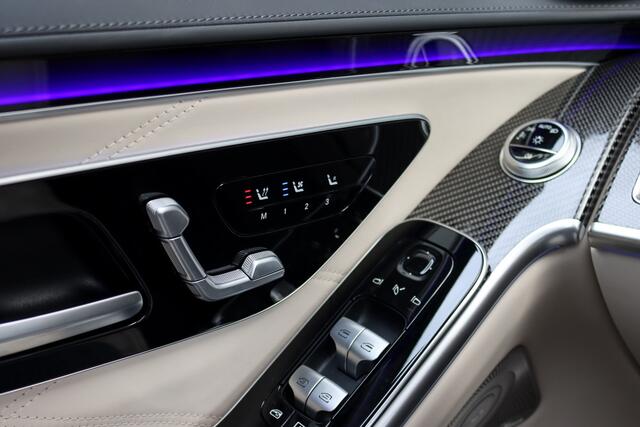 Mercedes-Benz S-KLASSE AMG 63 S E Performance | 802pk | Manufaktur | Keramisch | Carbon | Luchtvering | Chauffeurspakket | Massage | Entertainment Achter | HUD | Vlakkenverwarming | Burmester High-End 4D |