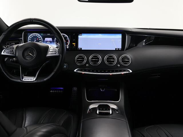 Mercedes-Benz S-KLASSE Coupé 400 4Matic | AMG | Panoramaschuifdak met MAGIC SKY CONTROL | Nappa leder | 20" lichtmetalen velgen | Burmester | Memory | Keyless | Distronic |