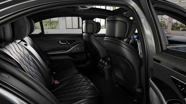 Mercedes-Benz S-KLASSE 580 e Lang AMG Line | Luchtvering | Burmester | Panoramadak | Laser led koplampen | Stoelventilatie |