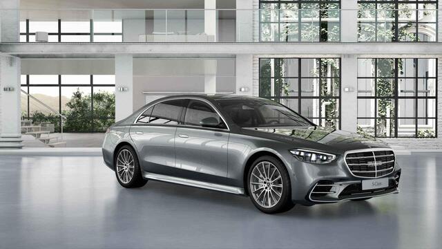 Mercedes-Benz S-KLASSE 580 e Lang AMG Line | Luchtvering | Burmester | Panoramadak | Laser led koplampen | Stoelventilatie |