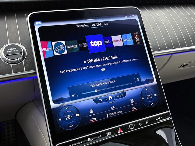 Mercedes-Benz S-KLASSE 580 e Lang AMG Plug-In Hybride Burmester High-End 4D Surround | Rear Executive pakket | Premium pakket | Panoramaschuifdak Inclusief 24 maanden Mercedes-Benz Certified garantie voor Europa.