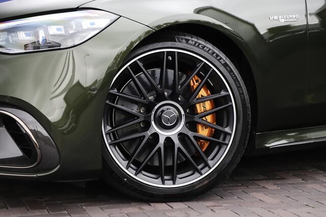 Mercedes-Benz S-KLASSE AMG 63 S E Performance | 802PK | Business-class | Ceramisch | Massage | 4W-Sturing | Burmester High-end | Manufaktur | Carbon | Luchtv. | 2025.