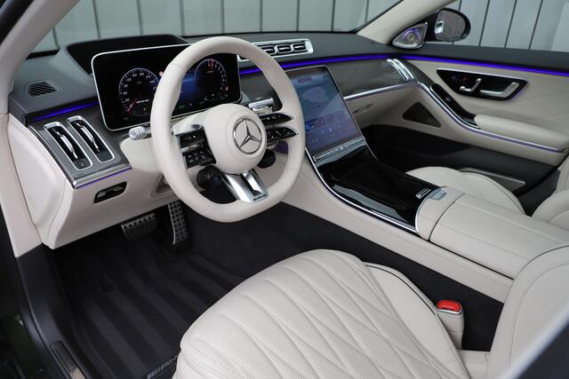 Mercedes-Benz S-KLASSE AMG 63 S E Performance | 802PK | Business-class | Ceramisch | Massage | 4W-Sturing | Burmester High-end | Manufaktur | Carbon | Luchtv. | 2025.