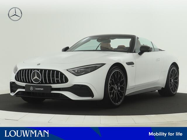 Mercedes-Benz SL-KLASSE Roadster 43 | Premium Plus pakket | 21" lichtmetalen AMG-velgen met Y-design, zwart | AMG Nightpakket | ENERGIZING-pakket plus | Burmester Surround Sound systeem | Parkeerpakket met achteruitrijcamera |