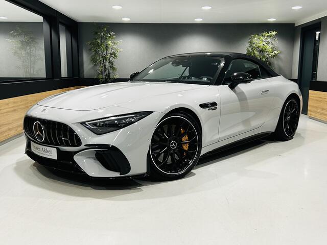Mercedes-Benz SL-KLASSE Roadster 63 4MATIC+ // Keramische remmen // Liftsysteem // AlpinGrau // AMG Nightpakket II // Burmester // Achteras besturing