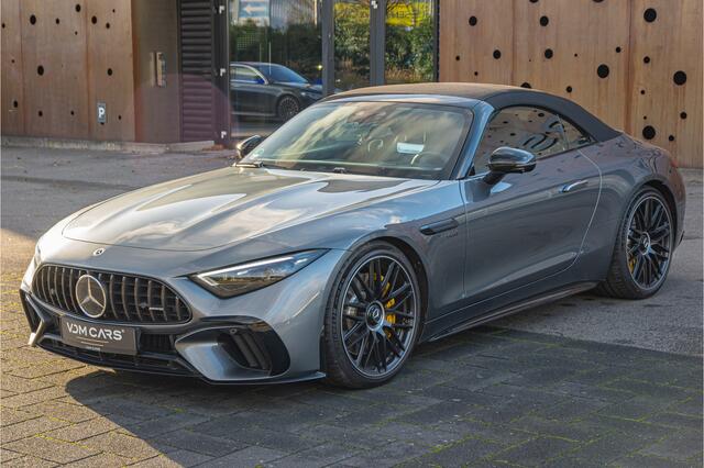 Mercedes-Benz SL-KLASSE 63 AMG 4MATIC+ Roadster | Aero-Pakket | Night Pakket | Burmester | HUD | Massage | 360° | Airscarf | Night Vision |