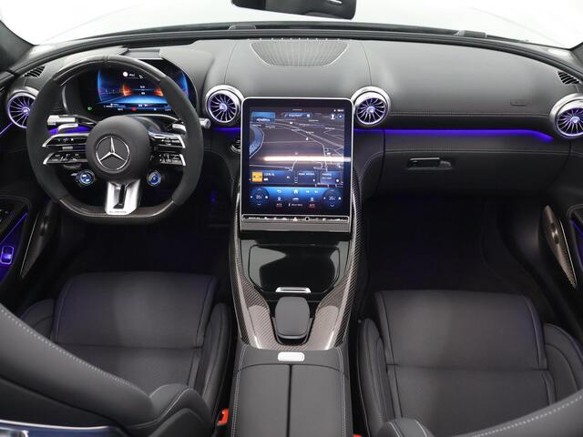 Mercedes-Benz SL-KLASSE 43 AMG NIGHT | Premium plus | Carbon Interieur | Burmester High End | AMG Dynamic Plus | Alpine Grijs |