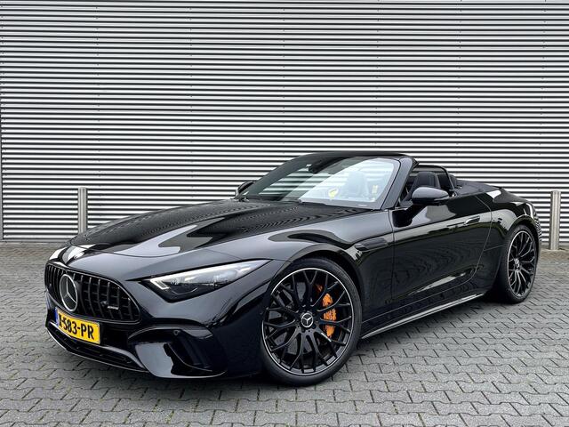 Mercedes-Benz SL-KLASSE Roadster AMG 63 4MATIC+ | AMG Carbon | AMG Nightpakket II | Burmester High-End 3D | Rijassistentiepakket | 360°Camera | Head-up display