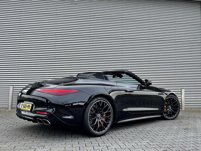 Mercedes-Benz SL-KLASSE Roadster AMG 63 4MATIC+ | AMG Carbon | AMG Nightpakket II | Burmester High-End 3D | Rijassistentiepakket | 360°Camera | Head-up display