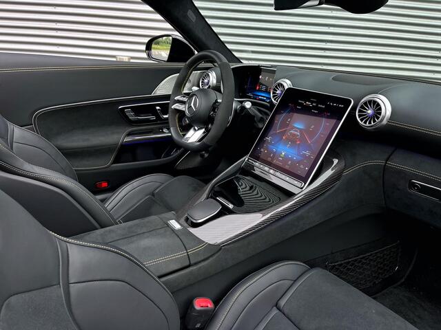 Mercedes-Benz SL-KLASSE Roadster AMG 63 4MATIC+ | AMG Carbon | AMG Nightpakket II | Burmester High-End 3D | Rijassistentiepakket | 360°Camera | Head-up display