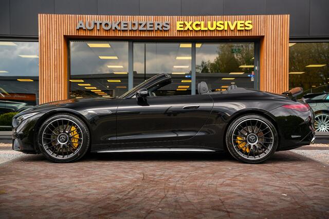 Mercedes-Benz SL-KLASSE Roadster AMG 63 4MATIC+ Burmester Leer Spoiler Keyless 360 Camera 21''LM