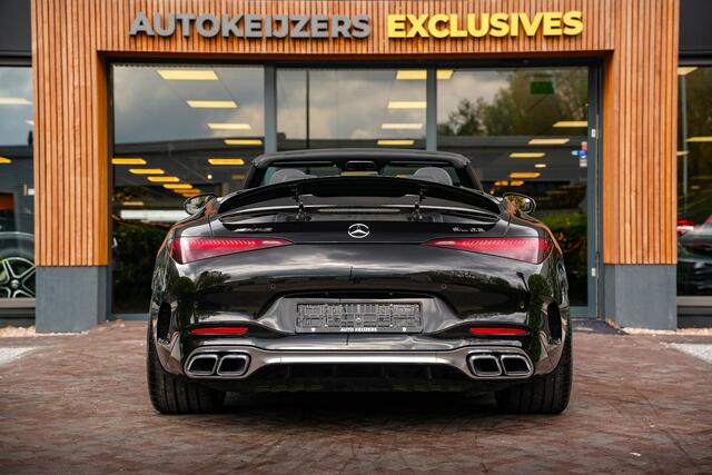 Mercedes-Benz SL-KLASSE Roadster AMG 63 4MATIC+ Burmester Leer Spoiler Keyless 360 Camera 21''LM