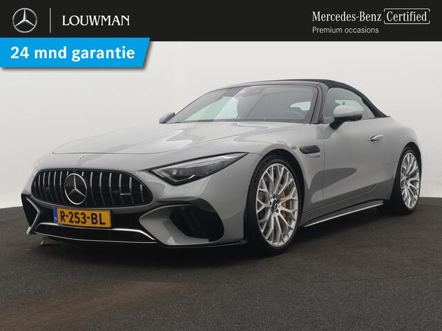 Mercedes-Benz SL-KLASSE Roadster AMG 63 4MATIC+ | Multi spaaks lichtmetalen velgen AMG | Navigatie | Wide screen | Parking support met camera |
