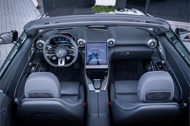 Mercedes-Benz SL-KLASSE Roadster AMG SL63 4MATIC+ - Carbonpakket | Burmester | Massage | Stoelkoeling | 360 Camera
