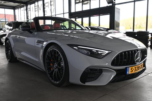 Mercedes-Benz SL-KLASSE Roadster AMG Night Pakket 43 Burmester 21 Inch LED Rijklaarprijs Inruil Mogelijk!