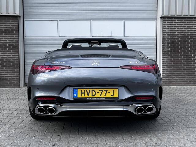 Mercedes-Benz SL-KLASSE Mercedes-AMG 43 | Premium Plus | AMG Aerodynamica Pakket | Rijassistentiepakket Plus | V8 Stylingpakket Exterieur | AMG TRACK PACE | AMG Indoor Car Cover | Burmester Surround Sound | Head-up Display | 360° Camera | Elektrisch Verstelbare Stoelen + Memory 