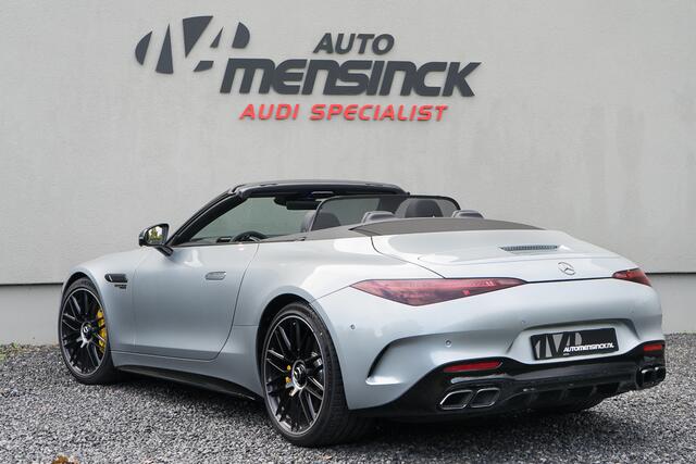 Mercedes-Benz SL-KLASSE Roadster 63 AMG 4Matic+ / Air Scarf/ Virtual Cockpit Plus/ Burmester 3D/ Vierwielbesturing/ Sportonderstel Plus/ 430kW (585PK)