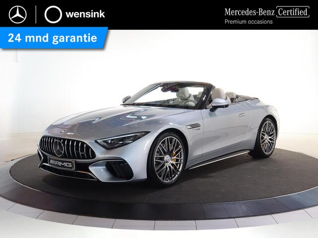 Mercedes-Benz SL-KLASSE Roadster AMG 63 4MATIC+ | Premium Plus | AMG Dynamic Plus | Massage stoelen | Burmester Sound | HUD | Rijassistentiepakket |