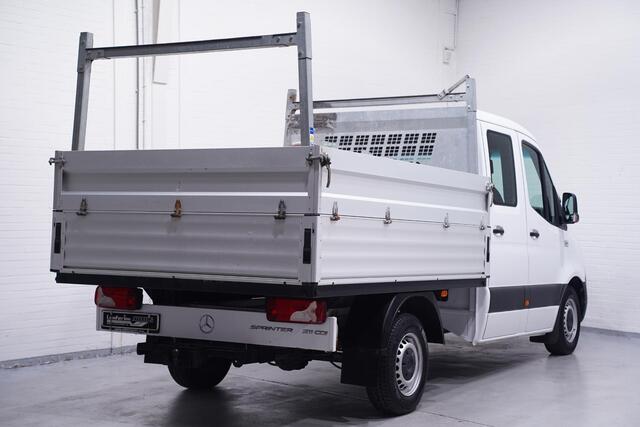 Mercedes-Benz SPRINTER 211 CDI Dubbel Cabine 6-Zits L2 Pick Up Open Laadbak Airco, Trekhaak, LxBxH 270x203x80 cm
