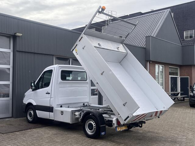 Mercedes-Benz SPRINTER 211 2.2 CDI Kipper Airco Trekhaak 3 persoons Open laadbak Navigatie Pick-up p-up 1e Eigenaar Euro 6 Bakwagen Kieper