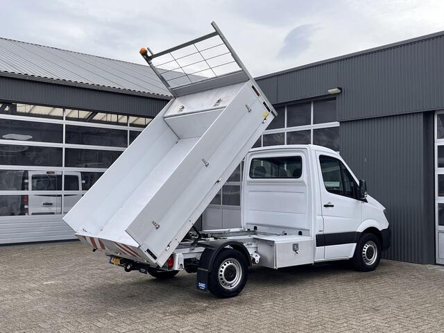 Mercedes-Benz SPRINTER 211 2.2 CDI Kipper Airco Trekhaak 3 persoons Open laadbak Navigatie Pick-up p-up 1e Eigenaar Euro 6 Bakwagen Kieper