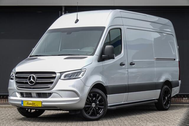 Mercedes-Benz SPRINTER L2H2 319Cdi 190Pk 9G-Tronic | 2x Deur | 3.500kg. trekgewicht | RWD | Iridium Zilver