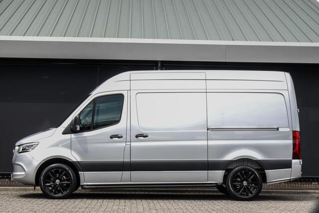 Mercedes-Benz SPRINTER L2H2 319Cdi 190Pk 9G-Tronic | 2x Deur | 3.500kg. trekgewicht | RWD | Iridium Zilver