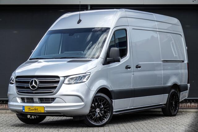Mercedes-Benz SPRINTER L2H2 319Cdi 190Pk 9G-Tronic | 2x Deur | 3.500kg. trekgewicht | RWD | Iridium Zilver
