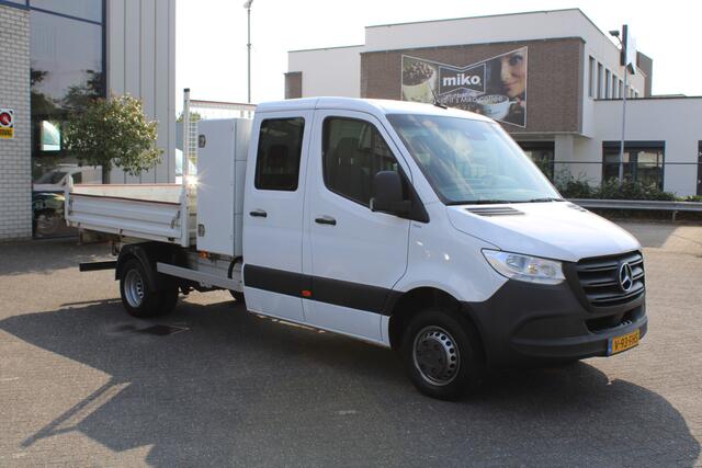Mercedes-Benz SPRINTER 514 CDI L3 DC Kipper 3500 KG trekhaak, MBUX met Apple Carplay / Android Auto