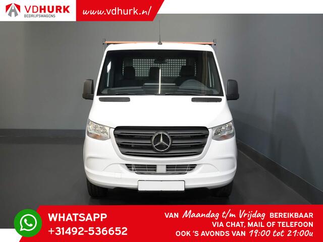 Mercedes-Benz SPRINTER 317 CDI Aut. RWD L3 Open laadbak/ 3.5T Treverm/ MBUX/ 4.3m bak/ Stoelverw./ Cruise/ Trekhaak Jordi afmaken