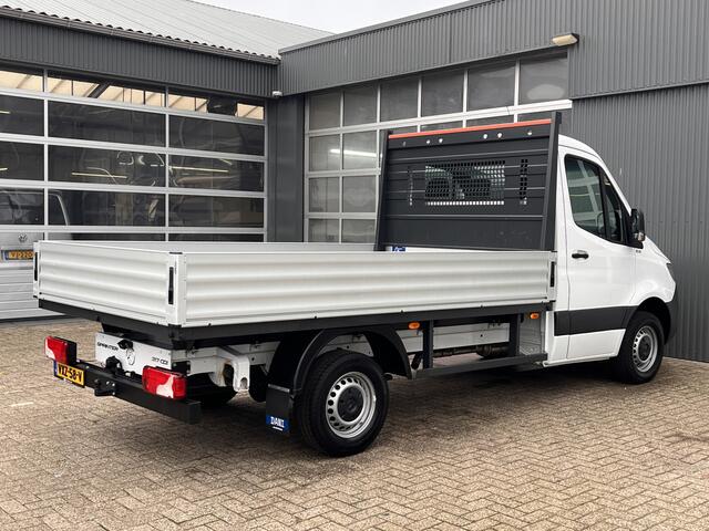 Mercedes-Benz SPRINTER 317CDI RWD Airco Cruise control Trekhaak 3500kg trekgewicht Automaat 3-persoons Stuurwielbediening Telefoonverbinding Open laadbak Pick-up p-up Bakwagen 1e eigenaar Euro 6