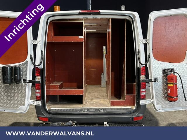 Mercedes-Benz SPRINTER 316 CDI 164pk L2H1 inrichting Euro6 Airco | 2800kg trekhaak | Omvormer Cruisecontrol, Parkeersensoren