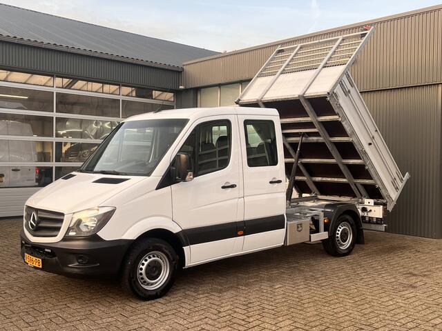 Mercedes-Benz SPRINTER 314 2.2 CDI 366 DC Kipper Airco Cruise controle Trekhaak 2000kg trekgewicht Navigatie Kieper Gereedschapskist 1e eigenaar ex Overheid Open laadbak Pick-up Euro 6