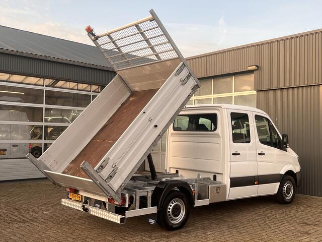 Mercedes-Benz SPRINTER 314 2.2 CDI 366 DC Kipper Airco Cruise controle Trekhaak 2000kg trekgewicht Navigatie Kieper Gereedschapskist 1e eigenaar ex Overheid Open laadbak Pick-up Euro 6