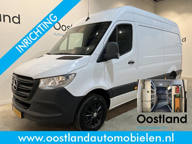 Mercedes-Benz SPRINTER 317 CDI L2H2 RWD / Euro 6 / Servicebus / Bott inrichting / 220V / MBUX / Airco / Cruise / CarPlay / Camera / Trekhaak