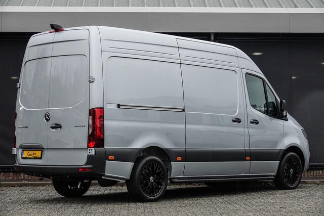 Mercedes-Benz SPRINTER L2H2 319Cdi 190Pk 9G-tronic | RWD | Dubbele schuifdeur | 3.500Kg trekgewicht | Hightech Zilver