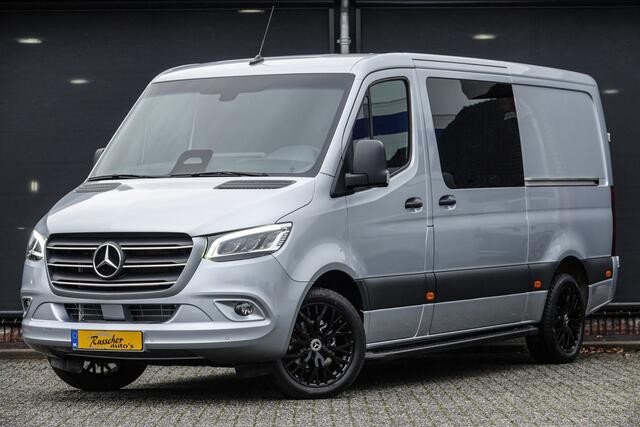 Mercedes-Benz SPRINTER L2H1 DC 319Cdi 190Pk 9G-tronic | RWD | 2xSchuifdeur | Dubbele Cabine 5-Persoons | 19''