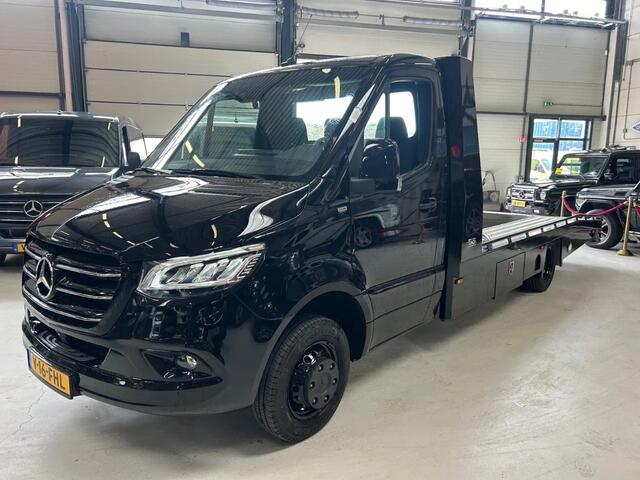 Mercedes-Benz SPRINTER 519CDI Thijhof Oprijwagen Automaat Airco Navi Cruisecontrol Trekhaak 3500kg NIEUW