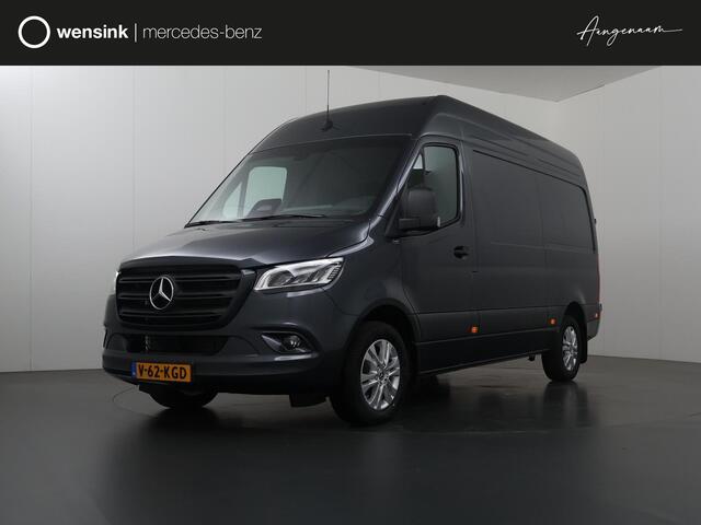 Mercedes-Benz SPRINTER 319 CDI | L2 H2 | Select | Aut. | 3500 KG. AHW | Navigatie | Airco | Stoelverwarming | Achteruitrijcamera | Distronic | Dodehoekassistent | Geveerde Comfortstoel en bijrijdersbank | Trekhaakvoorbereiding 3500kg | Certified |