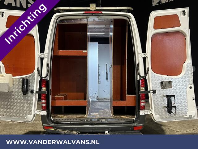 Mercedes-Benz SPRINTER 316 CDI 164pk L2H2 inrichting Euro6 Airco | 2800kg trekhaak | Omvormer Cruisecontrol, Parkeersensoren