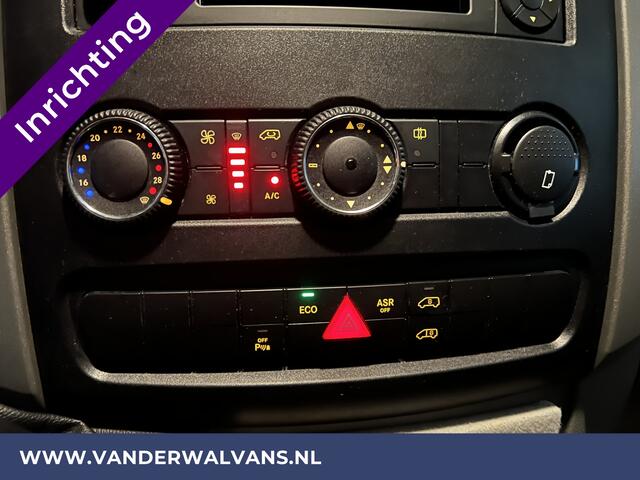Mercedes-Benz SPRINTER 316 CDI 164pk L2H2 inrichting Euro6 Airco | 2800kg trekhaak | Omvormer Cruisecontrol, Parkeersensoren