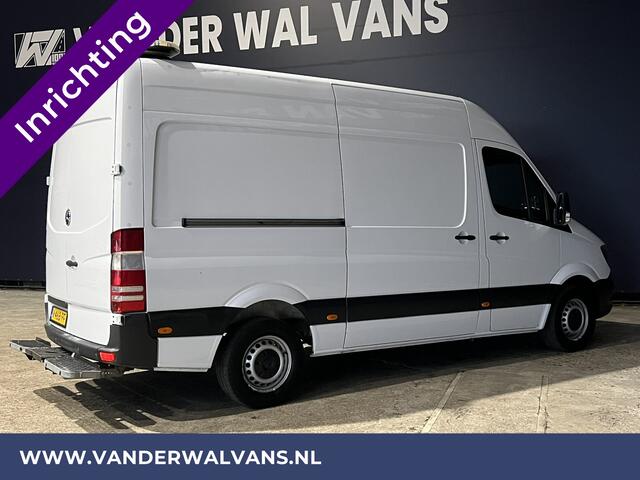 Mercedes-Benz SPRINTER 316 CDI 164pk L2H2 inrichting Euro6 Airco | 2800kg trekhaak | Omvormer Cruisecontrol, Parkeersensoren